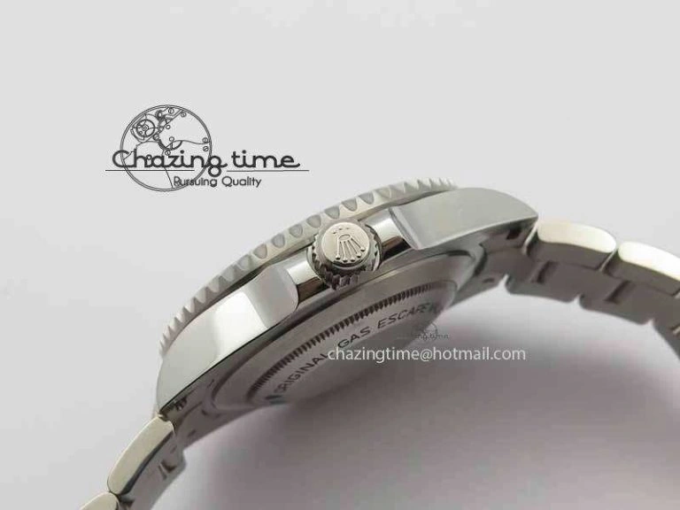Sea Dweller 126600 43mm SS BP Maker Black Dial On SS Bracelet A2813