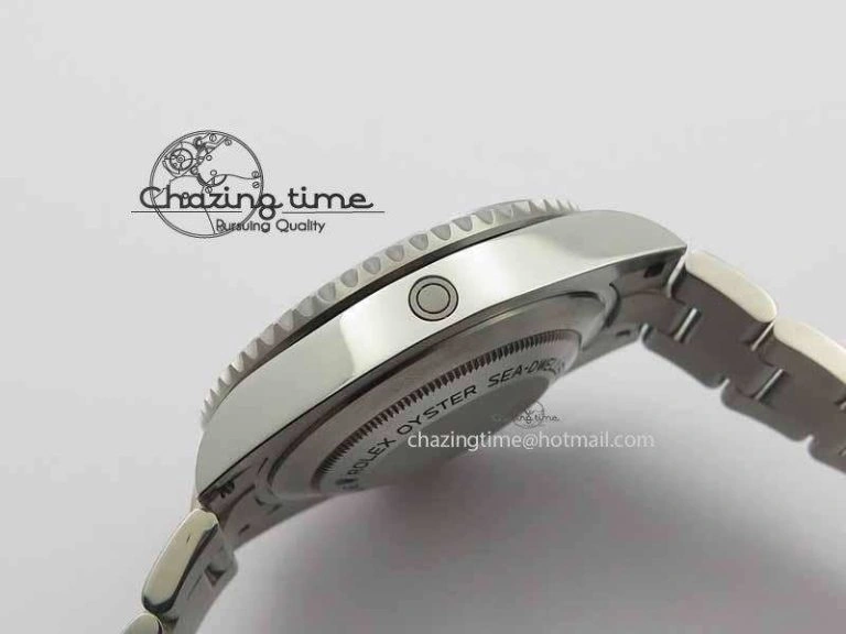 Sea Dweller 126600 43mm SS BP Maker Black Dial On SS Bracelet A2813