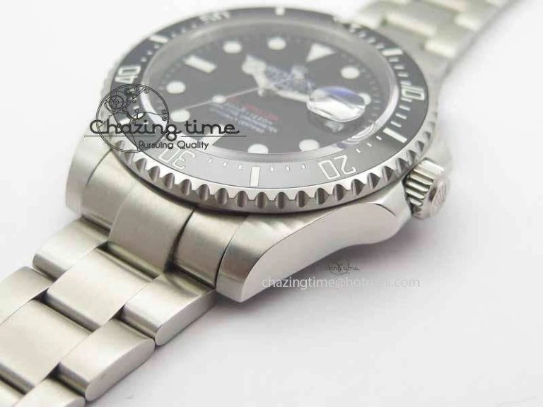 Sea Dweller 126600 43mm SS Black Dial On SS Bracelet A2836