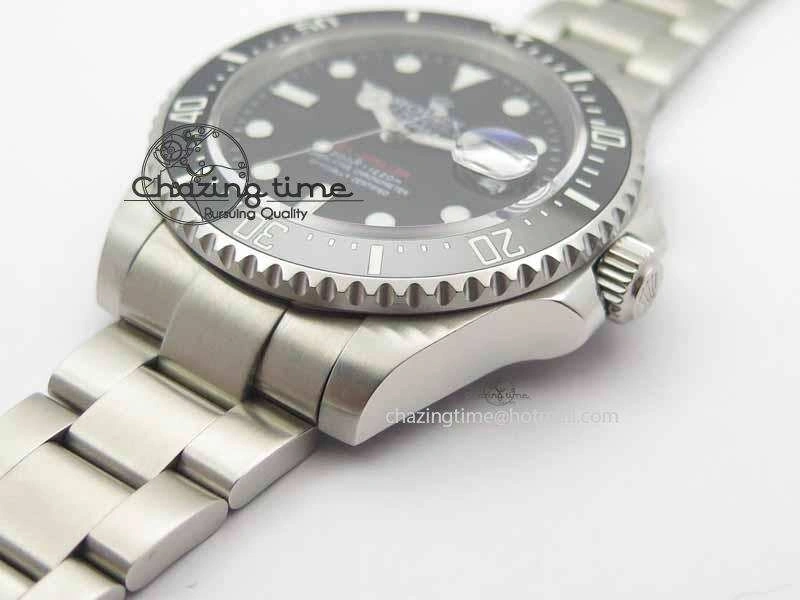 Sea Dweller 126600 43mm SS Black Dial On SS Bracelet A2836