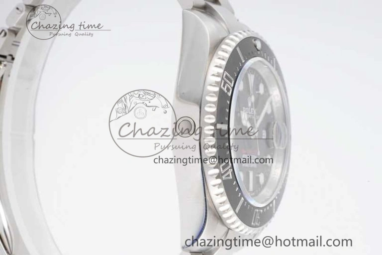 Sea-Dweller 126600 APF Best Edition Black Dial on SS Bracelet VR3235