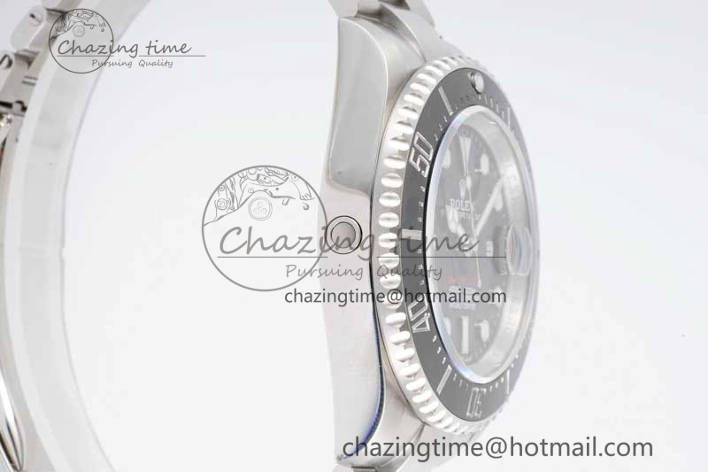 Sea-Dweller 126600 APF Best Edition Black Dial on SS Bracelet VR3235