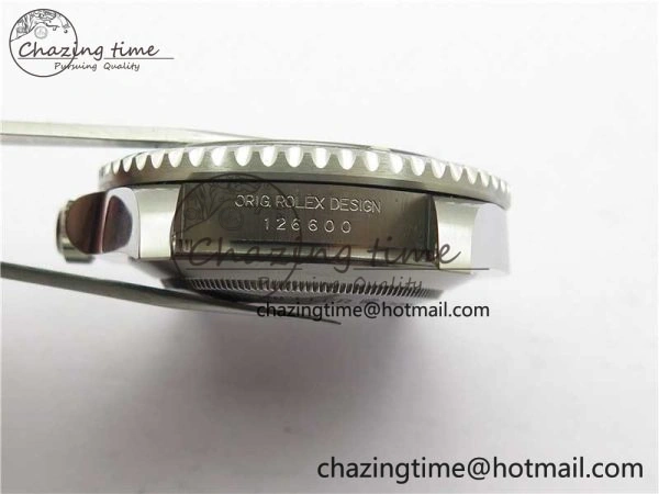 Sea-Dweller 126600 ARF 1:1 Best Edition 904L SS Case and Bracelet A2824 (MK2)