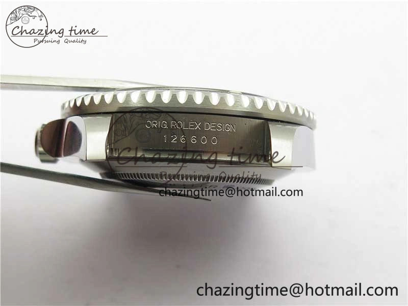 Sea-Dweller 126600 ARF 1:1 Best Edition 904L SS Case and Bracelet A2824 (MK2)