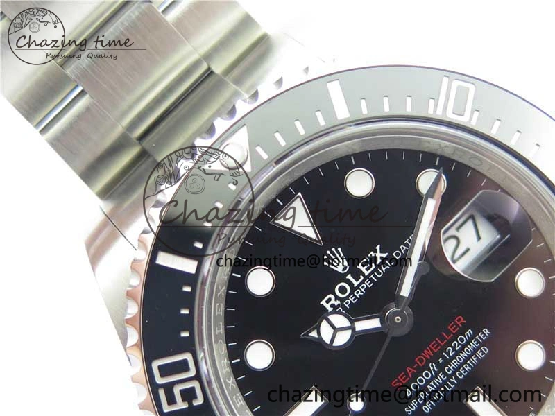 Sea-Dweller 126600 ARF 1:1 Best Edition 904L SS Case and Bracelet A2824 (MK2)