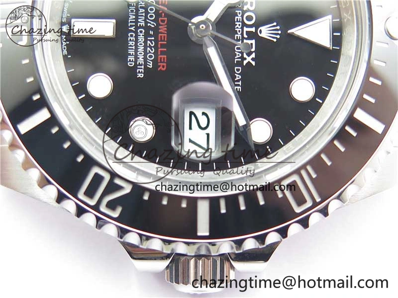 Sea-Dweller 126600 ARF 1:1 Best Edition 904L SS Case and Bracelet A2824 (MK2)