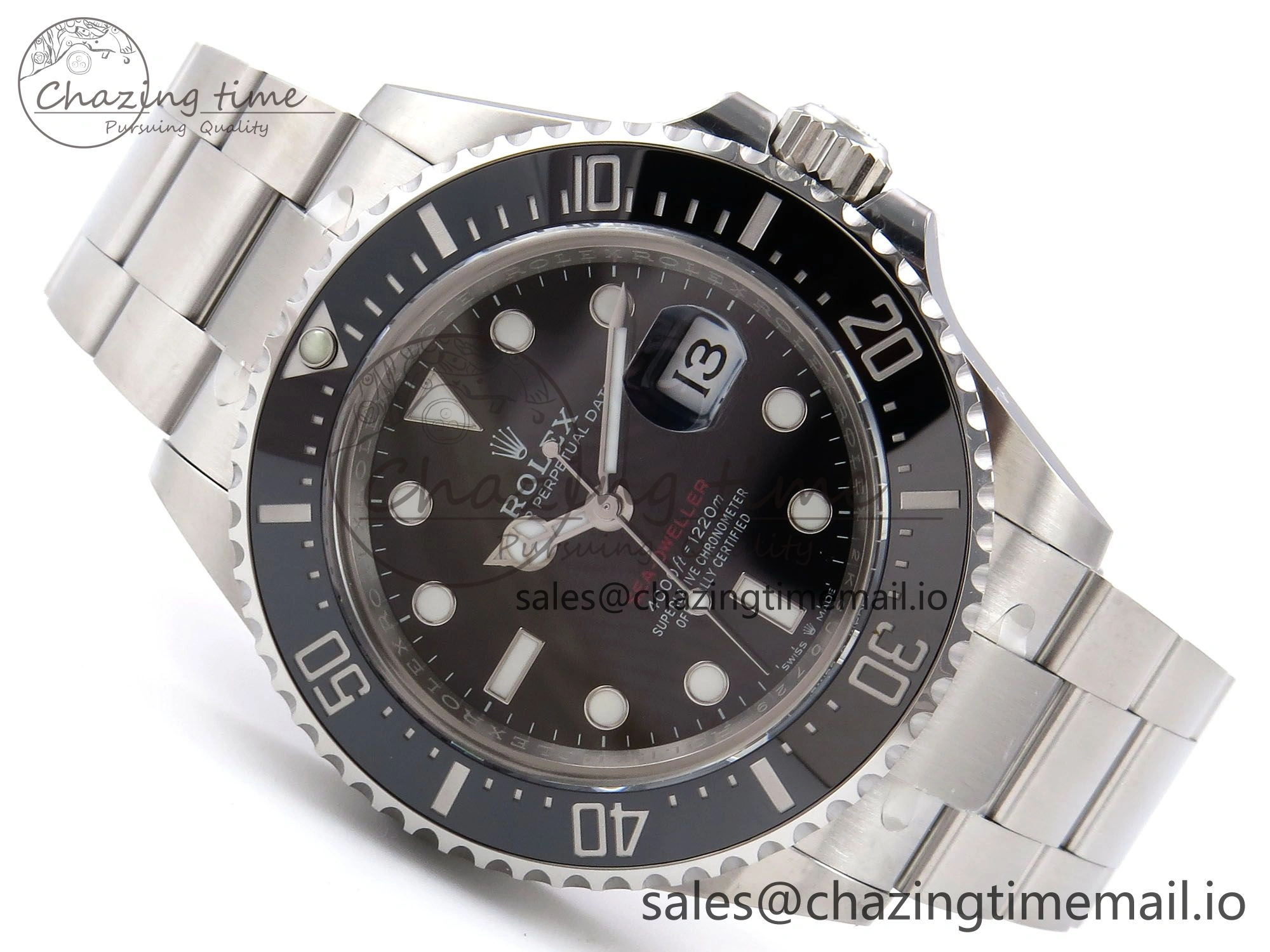 Sea-Dweller 126600 Clean 1:1 Best Edition 904L SS Case and Bracelet VR3235