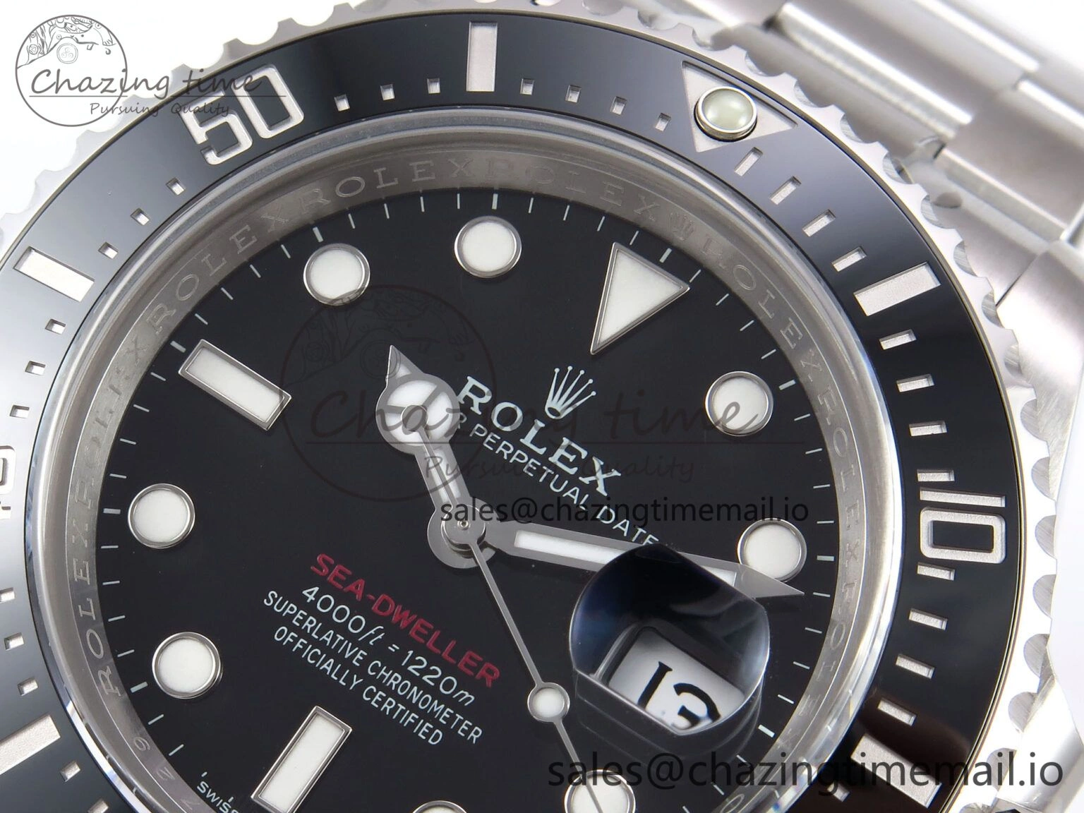 Sea-Dweller 126600 Clean 1:1 Best Edition 904L SS Case and Bracelet VR3235