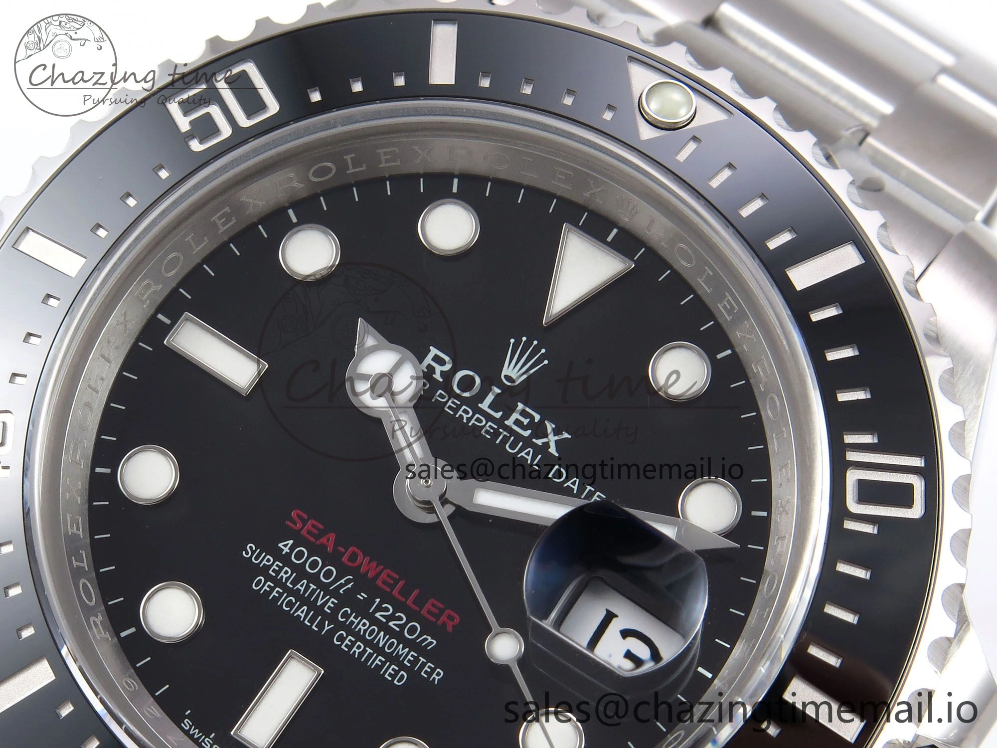 Sea-Dweller 126600 Clean 1:1 Best Edition 904L SS Case and Bracelet VR3235