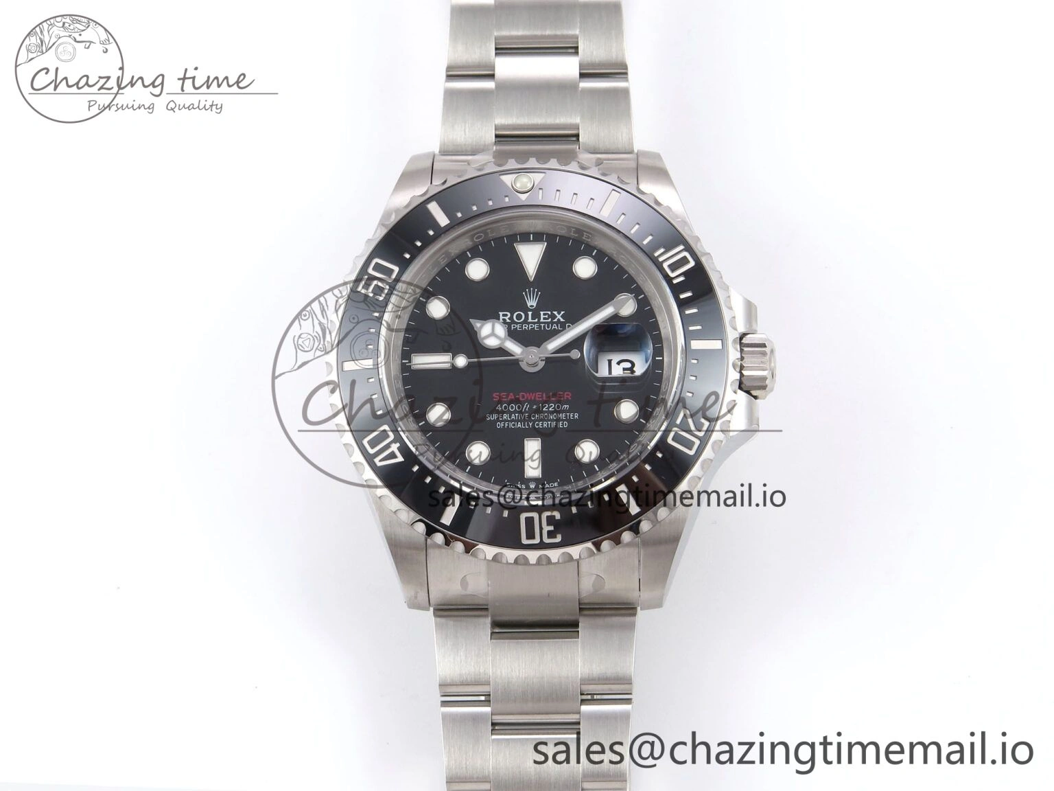 Sea-Dweller 126600 Clean 1:1 Best Edition 904L SS Case and Bracelet VR3235