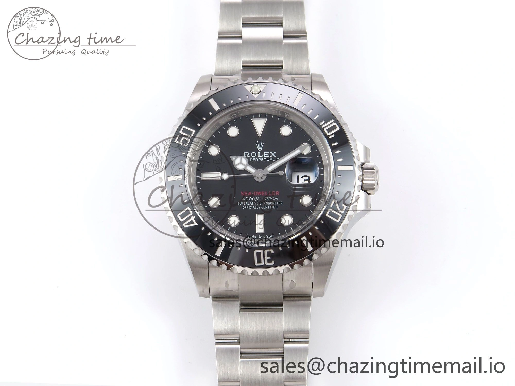 Sea-Dweller 126600 Clean 1:1 Best Edition 904L SS Case and Bracelet VR3235