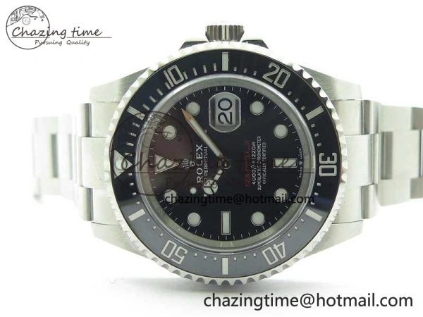 Sea-Dweller 126600 XF 1:1 Best Edition 904L SS Case and Bracelet A2824