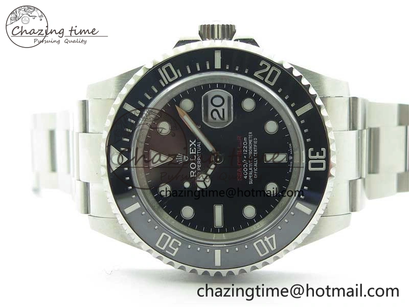 Sea-Dweller 126600 XF 1:1 Best Edition 904L SS Case and Bracelet A2824