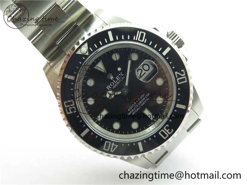 Sea-Dweller 126600 XF 1:1 Best Edition 904L SS Case and Bracelet A2824