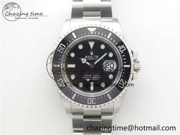 Sea-Dweller 126600 XF 1:1 Best Edition 904L SS Case and Bracelet A2824