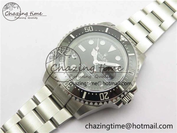 Sea-Dweller 126600 XF 1:1 Best Edition 904L SS Case and Bracelet A2824
