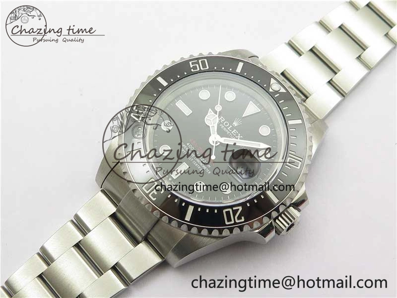 Sea-Dweller 126600 XF 1:1 Best Edition 904L SS Case and Bracelet A2824