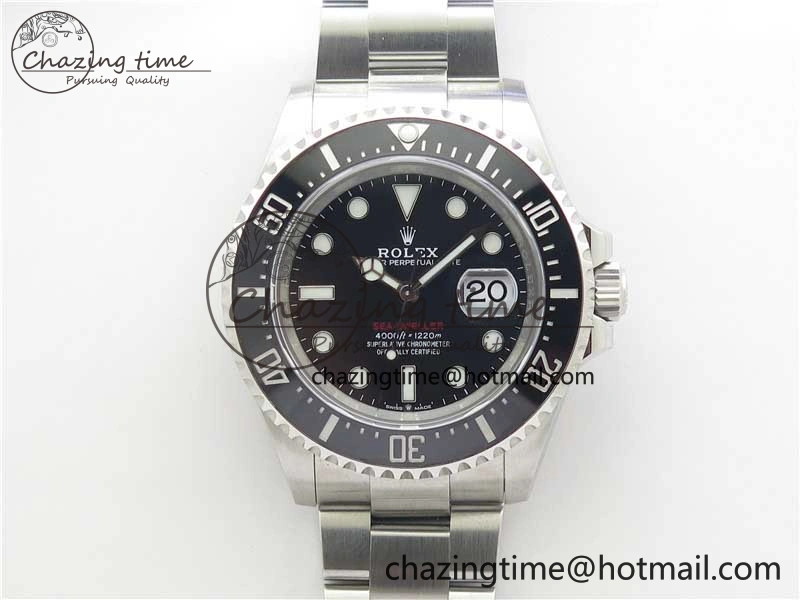 Sea-Dweller 126600 XF 1:1 Best Edition 904L SS Case and Bracelet A2824