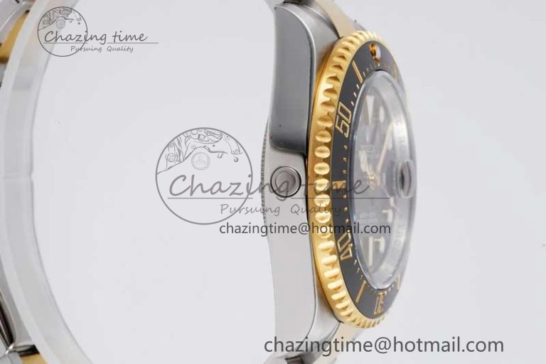 Sea-Dweller 126603 APF Best Edition Black Dial on SS YG Bracelet VR3235