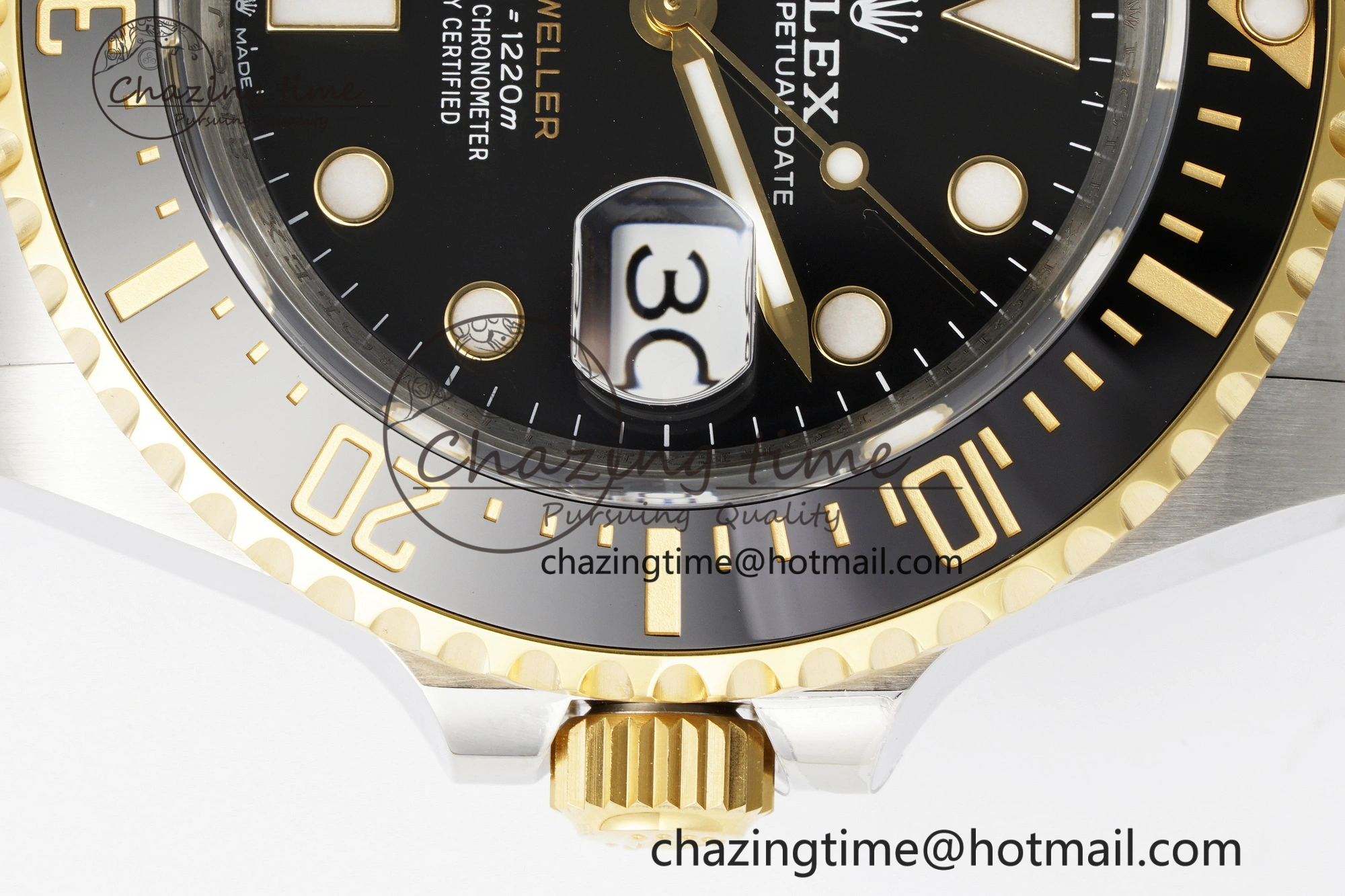 Sea-Dweller 126603 XF 1:1 Best Edition Black Dial on SS YG Bracelet VS3235