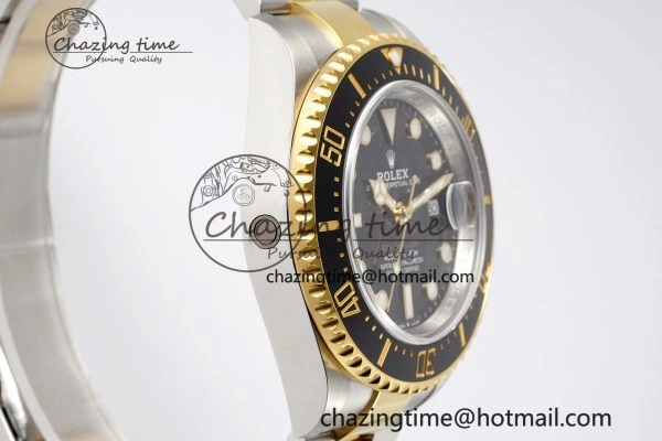 Sea-Dweller 126603 XF 1:1 Best Edition Black Dial on SS YG Bracelet VS3235