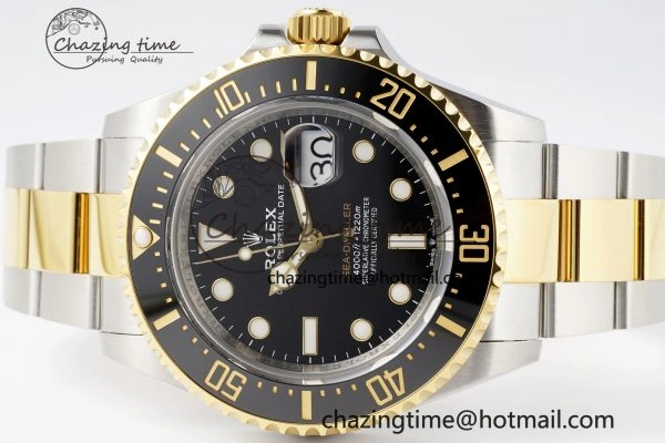 Sea-Dweller 126603 XF 1:1 Best Edition Black Dial on SS YG Bracelet VS3235