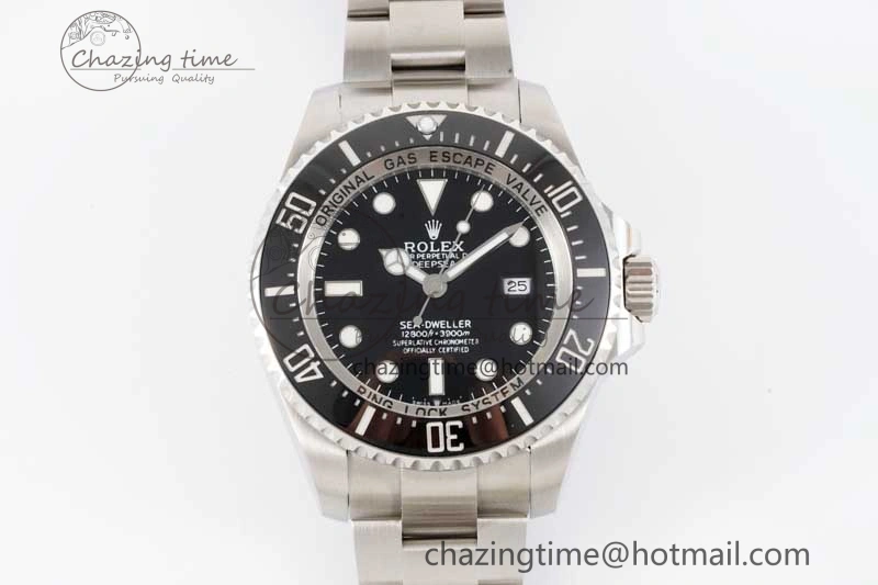 Sea-Dweller 126660 APF Best Edition Black Dial on SS Bracelet VR3235