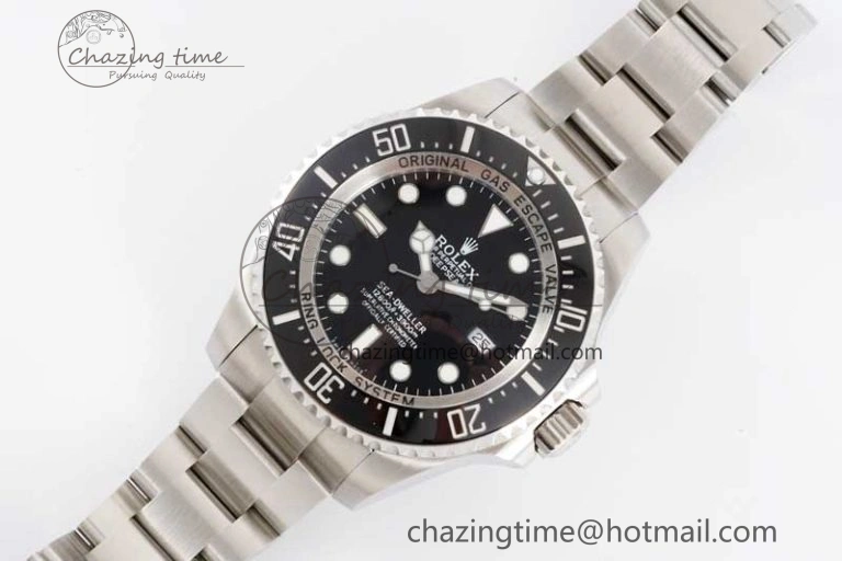 Sea-Dweller 126660 APF Best Edition Black Dial on SS Bracelet VR3235