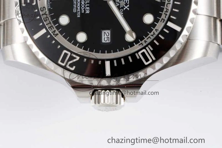Sea-Dweller 126660 APF Best Edition Black Dial on SS Bracelet VR3235