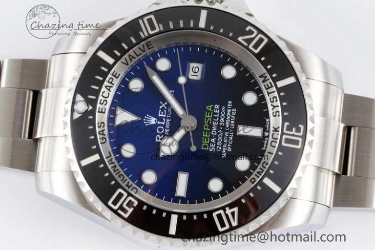 Sea-Dweller 126660 APF Best Edition Black Blue Dial on SS Bracelet VR3235