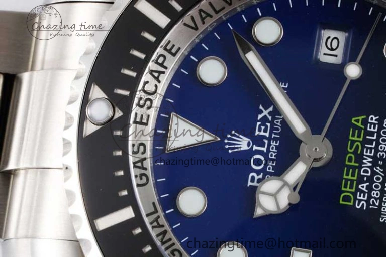 Sea-Dweller 126660 APF Best Edition Black Blue Dial on SS Bracelet VR3235