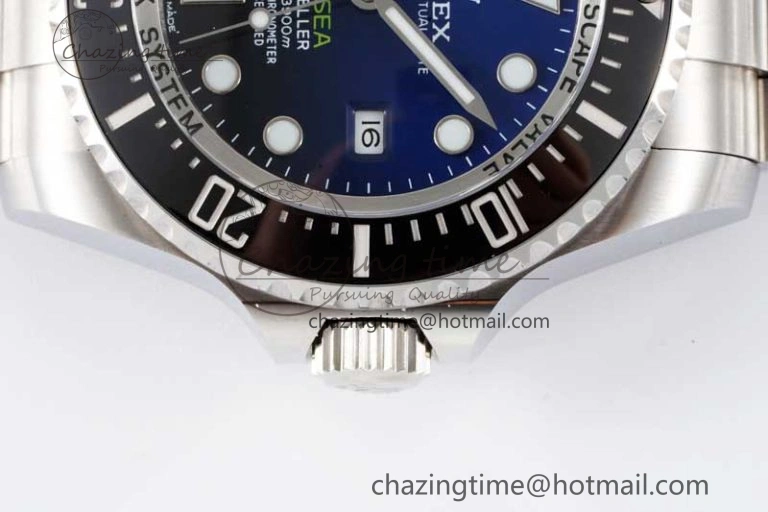 Sea-Dweller 126660 APF Best Edition Black Blue Dial on SS Bracelet VR3235
