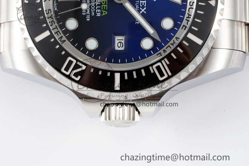 Sea-Dweller 126660 APF Best Edition Black Blue Dial on SS Bracelet VR3235