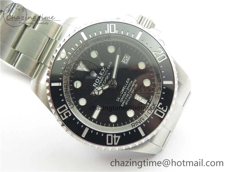 Sea-Dweller 126660 Black Ceramic ARF 1:1 Best Edition 904L SS Case and Bracelet A2824 V4