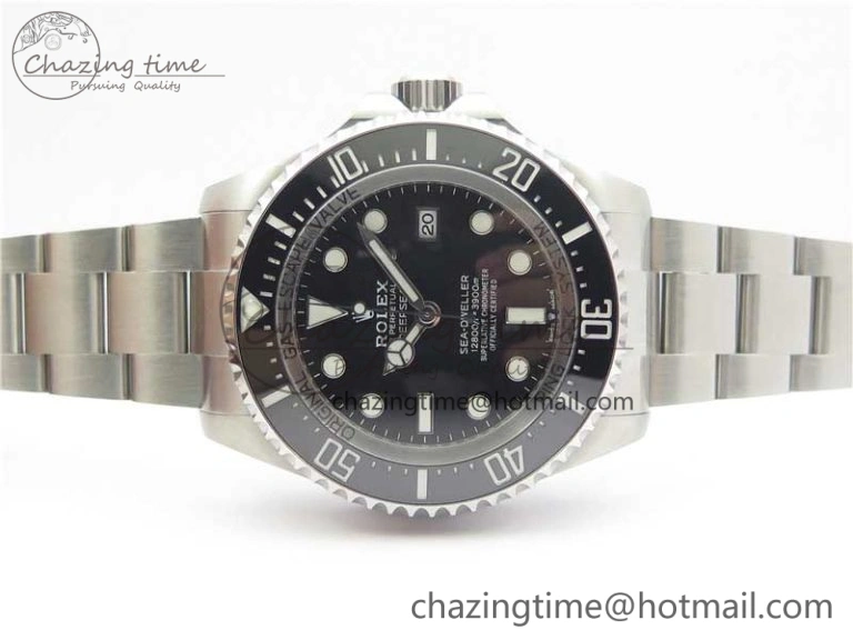 Sea-Dweller 126660 Black Ceramic ARF 1:1 Best Edition 904L SS Case and Bracelet A2824 V4