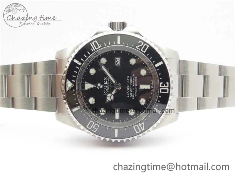 Sea-Dweller 126660 Black Ceramic ARF 1:1 Best Edition 904L SS Case and Bracelet A2824 V4