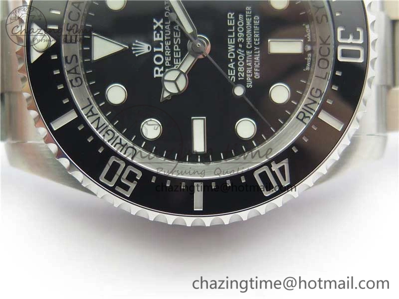 Sea-Dweller 126660 Black Ceramic ARF 1:1 Best Edition 904L SS Case and Bracelet A2824 V4