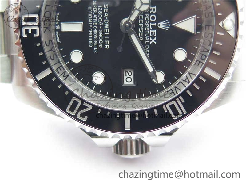 Sea-Dweller 126660 Black Ceramic ARF 1:1 Best Edition 904L SS Case and Bracelet A2824 V4