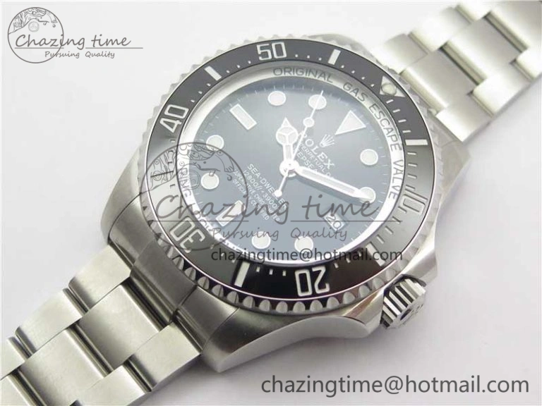 Sea-Dweller 126660 Black Ceramic ARF 1:1 Best Edition 904L SS Case and Bracelet A2824 V4