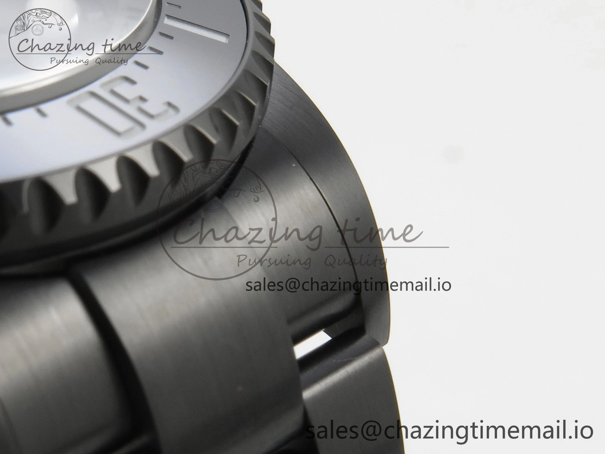 Sea-Dweller 126660 Blacken GMF 1:1 Best Edition Black Ombre Dial On DLC Bracelet SH3135