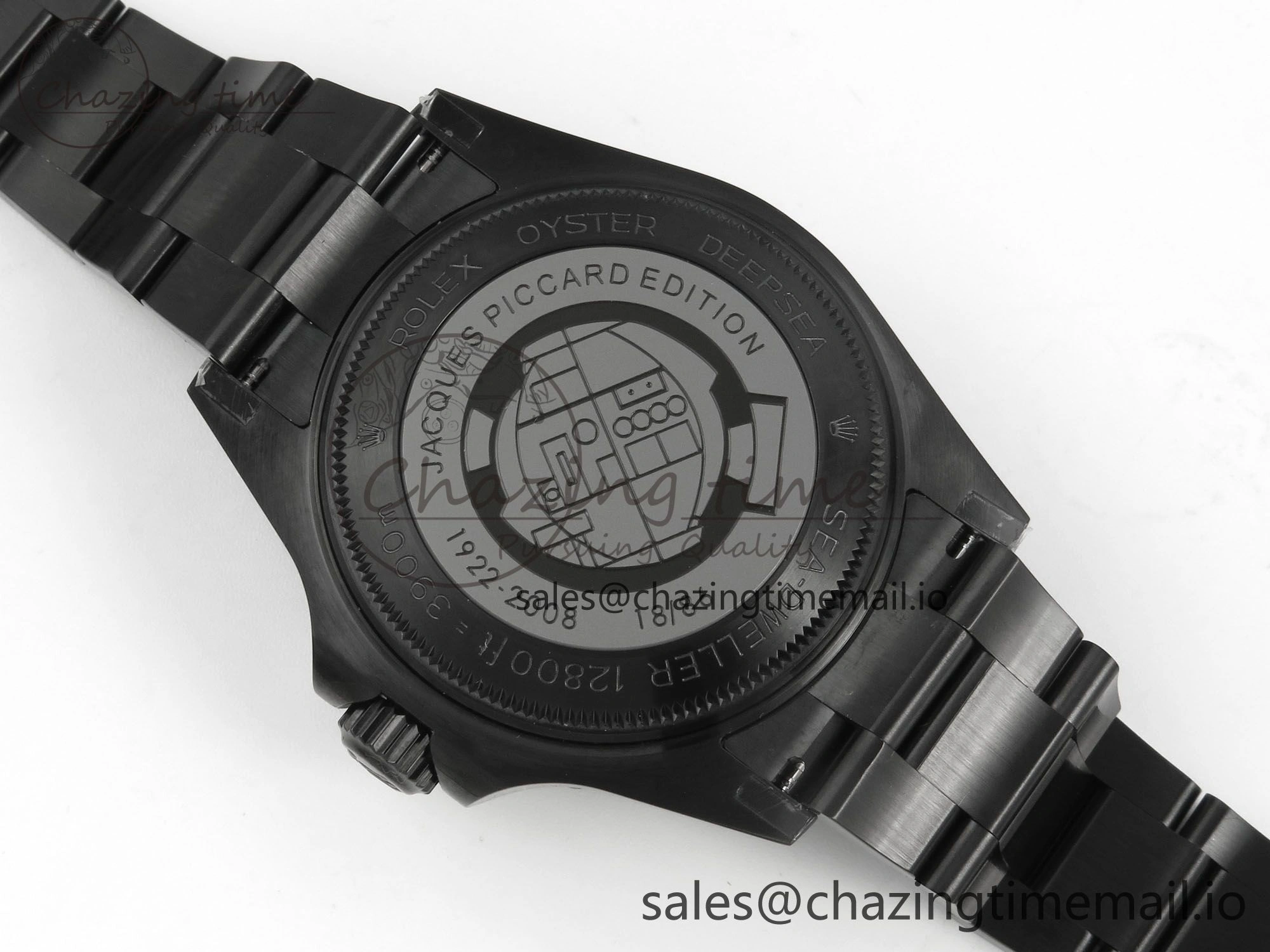 Sea-Dweller 126660 Blacken GMF 1:1 Best Edition Black Ombre Dial On DLC Bracelet SH3135