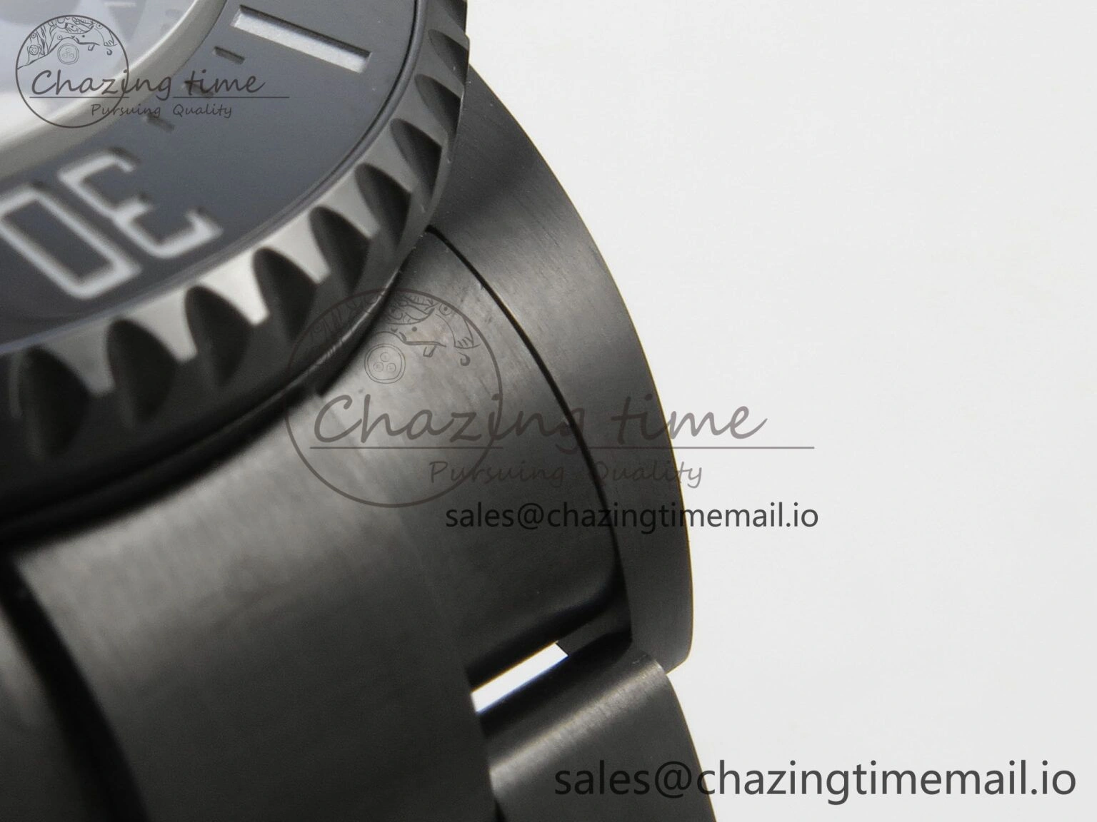 Sea-Dweller 126660 Blacken GMF 1:1 Best Edition Black Ombre Dial On DLC Bracelet SH3135