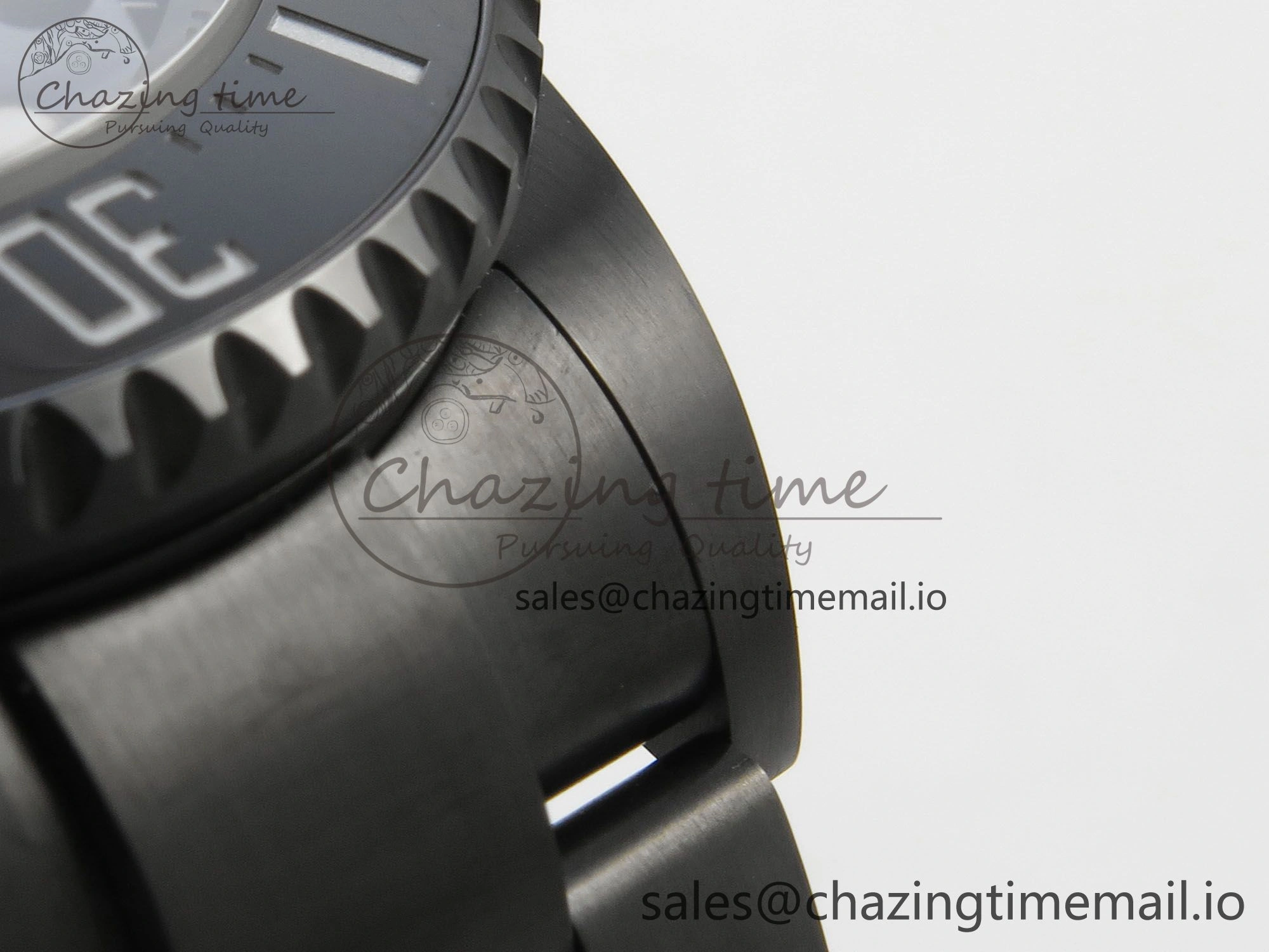 Sea-Dweller 126660 Blacken GMF 1:1 Best Edition Black Ombre Dial On DLC Bracelet SH3135