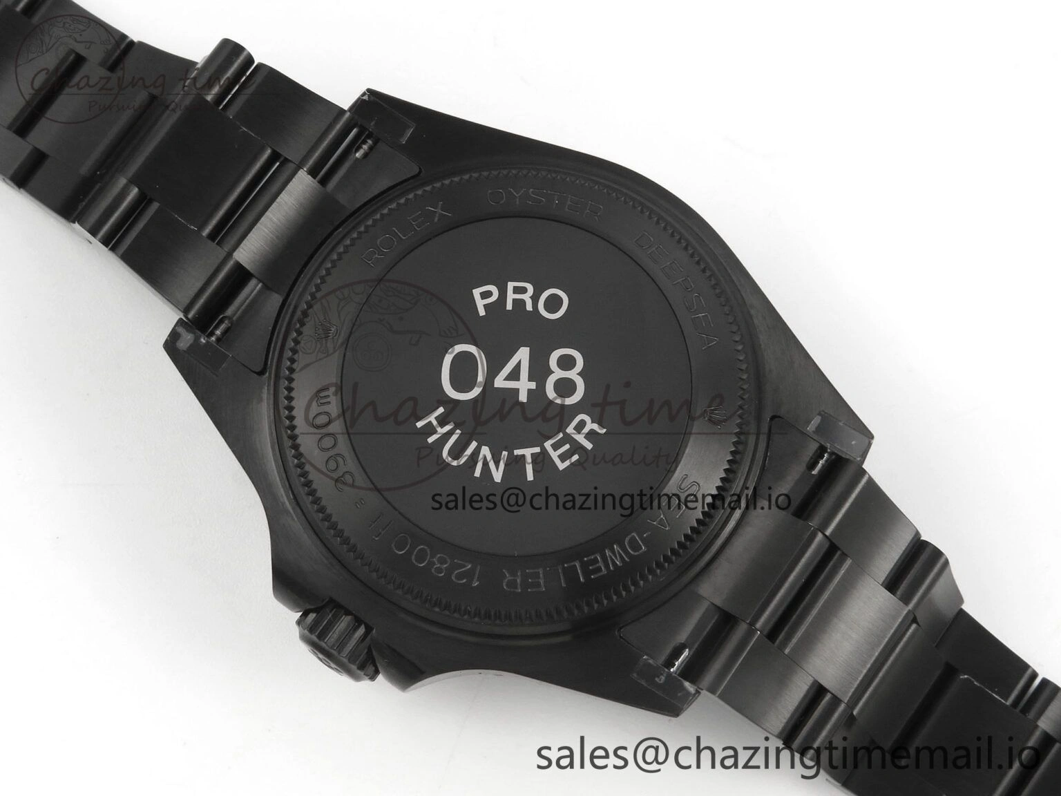 Sea-Dweller 126660 Blacken GMF 1:1 Best Edition Blue Ombre Dial On DLC Bracelet SH3135