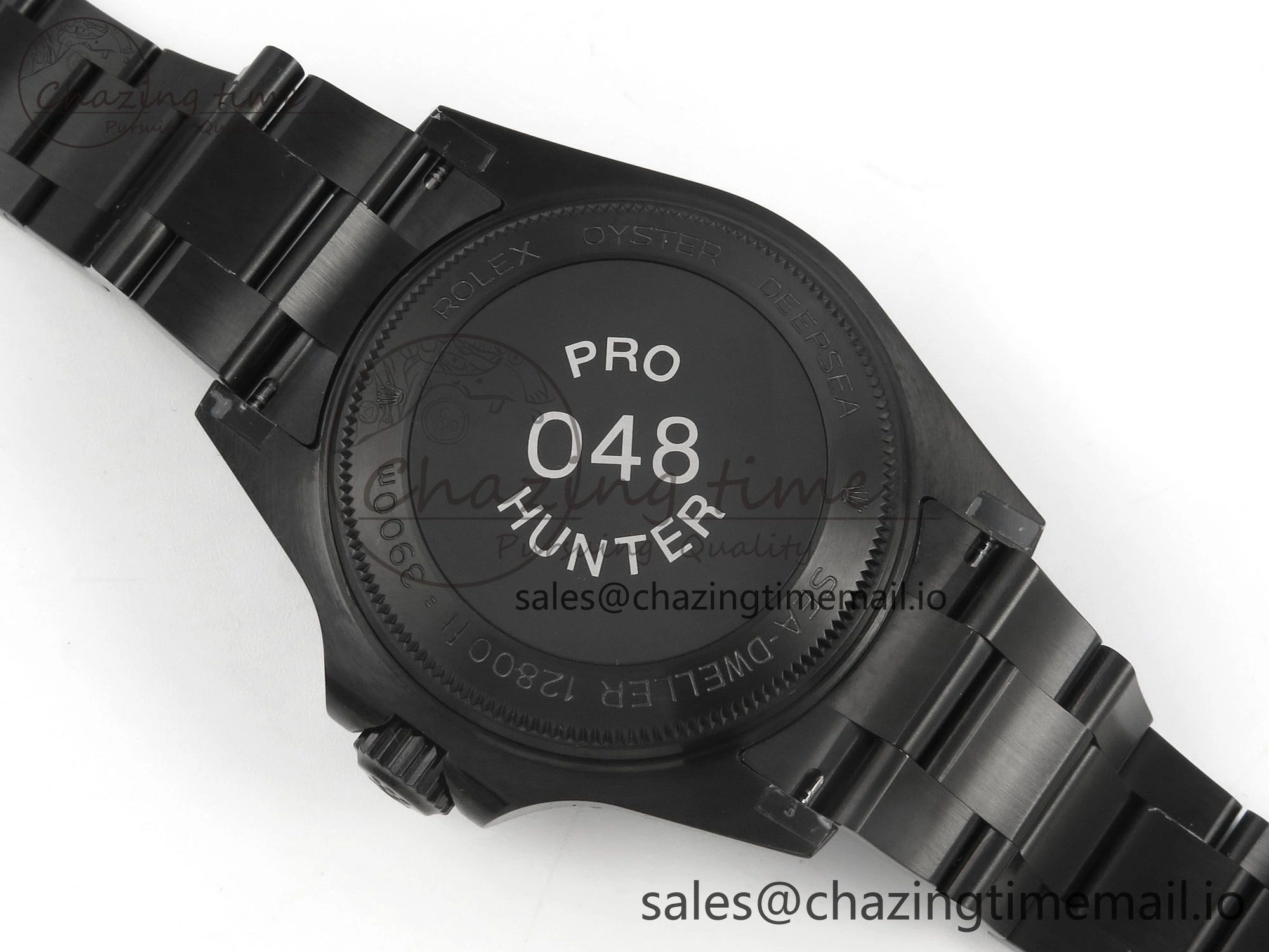 Sea-Dweller 126660 Blacken GMF 1:1 Best Edition Blue Ombre Dial On DLC Bracelet SH3135