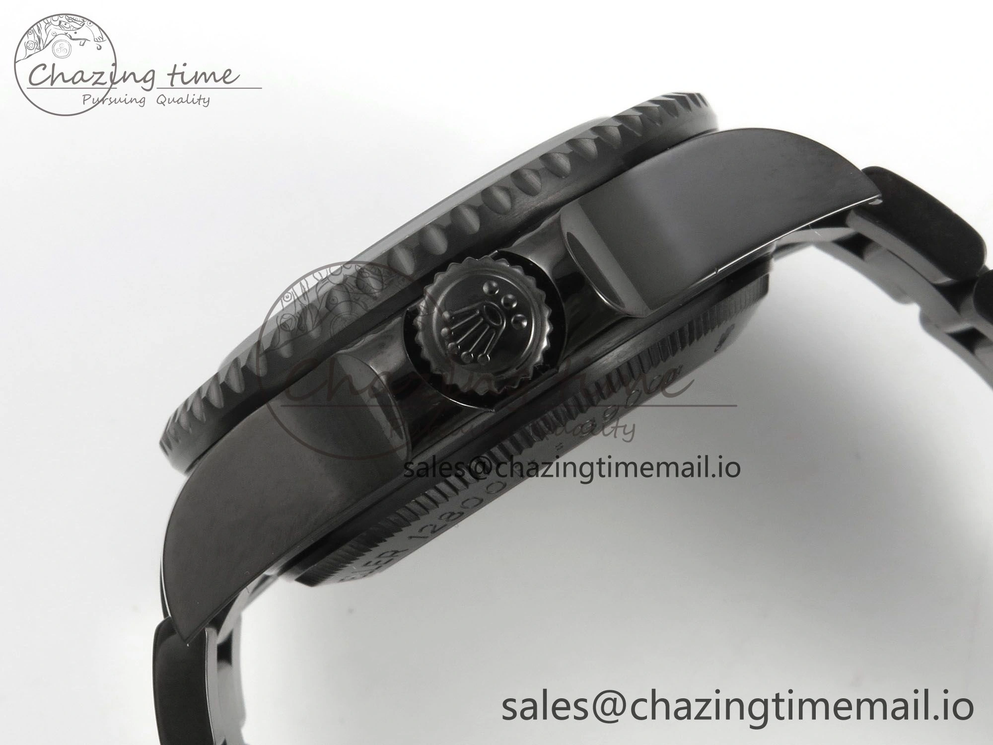 Sea-Dweller 126660 Blacken GMF 1:1 Best Edition Blue Ombre Dial On DLC Bracelet SH3135