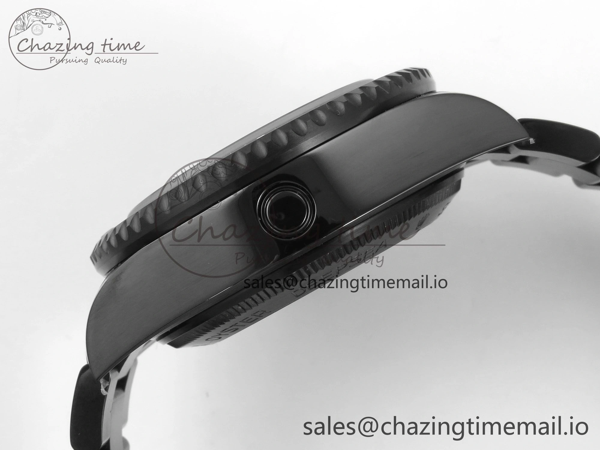 Sea-Dweller 126660 Blacken GMF 1:1 Best Edition Blue Ombre Dial On DLC Bracelet SH3135