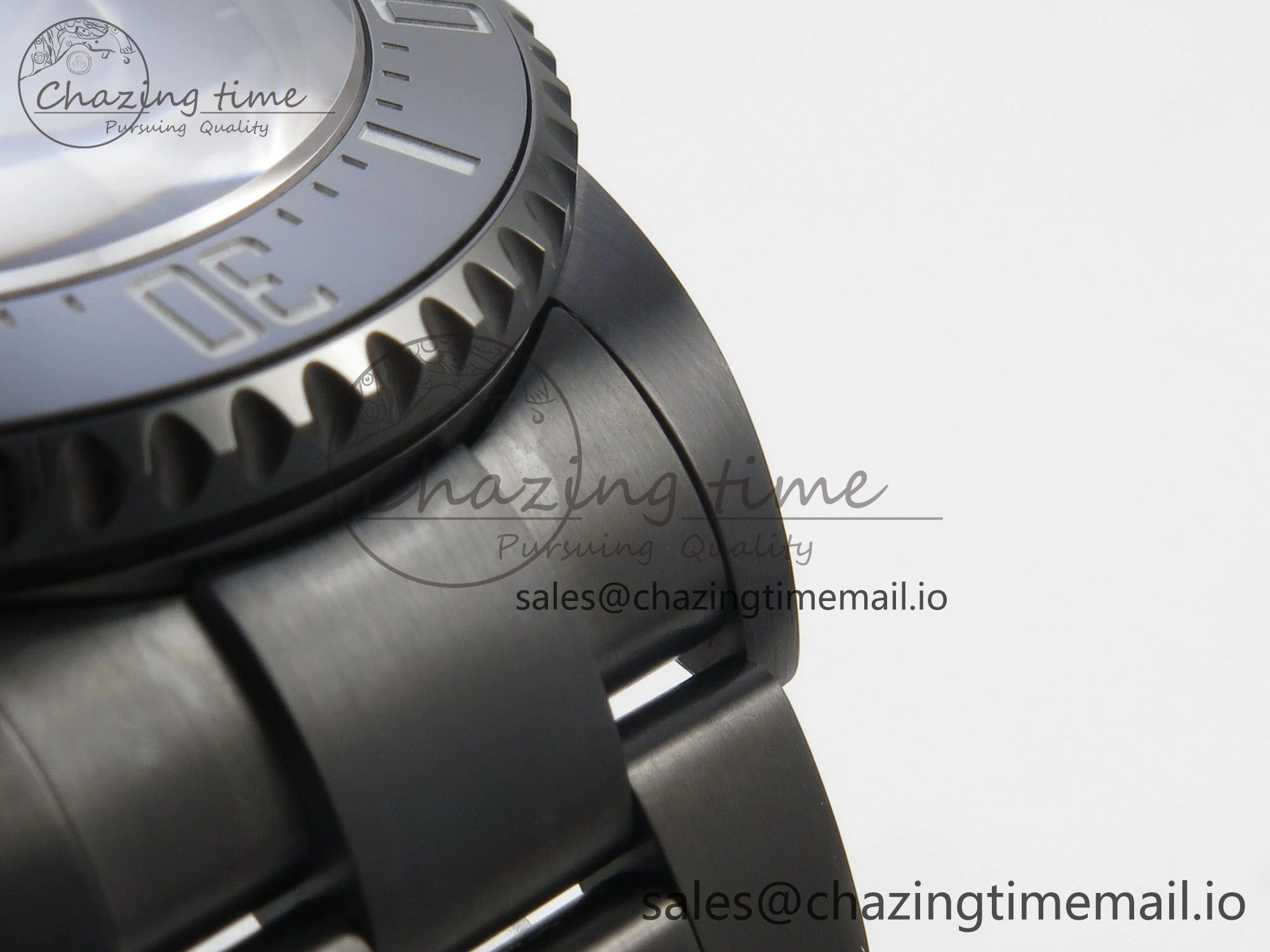 Sea-Dweller 126660 Blacken GMF 1:1 Best Edition Blue Ombre Dial On DLC Bracelet SH3135