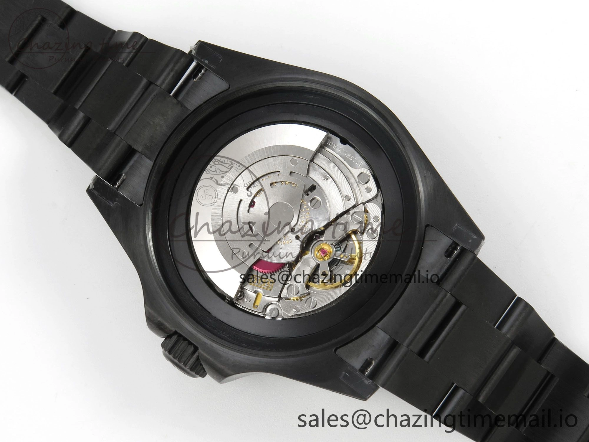 Sea-Dweller 126660 Blacken GMF 1:1 Best Edition Blue Ombre Dial On DLC Bracelet SH3135