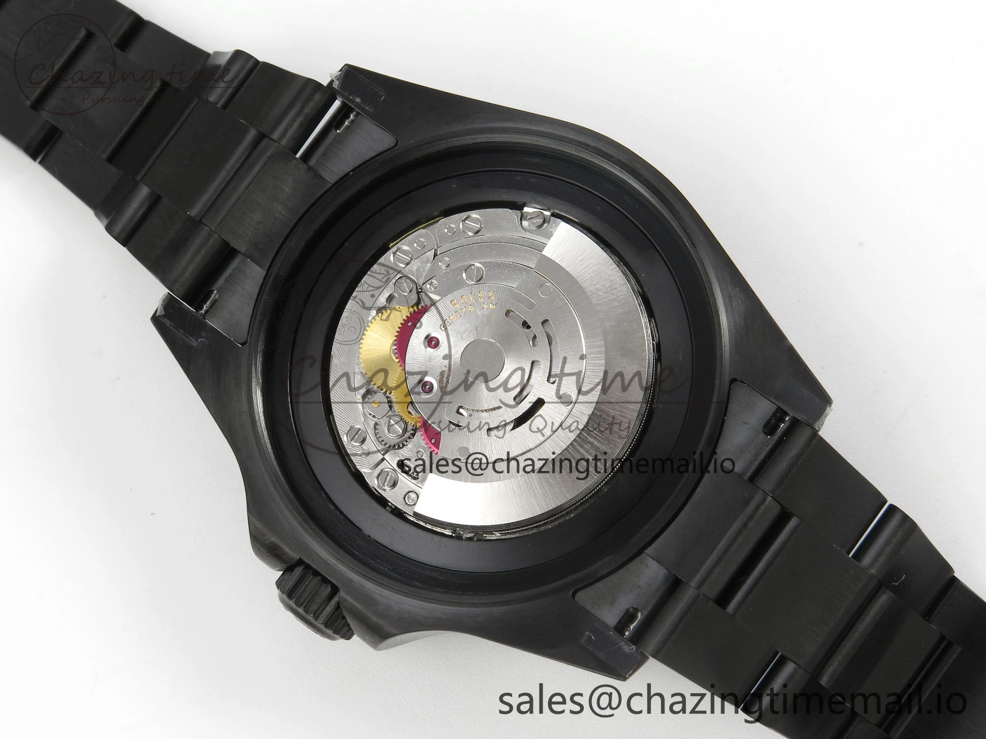 Sea-Dweller 126660 Blacken GMF 1:1 Best Edition Blue Ombre Dial On DLC Bracelet SH3135